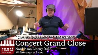 Nord Piano Library - Concert Grand Close | Max Thompson Music