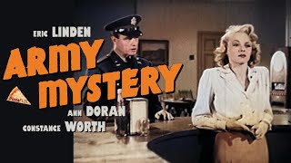 Army Mystery (1941) ERIC LINDEN CONSTANCE WORTH