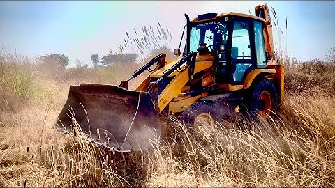 JCB 3DX Eco Xpert Earthwork with Swaraj 855, Swaraj 735 & Powertrac 439 Tractors
