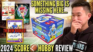 2024 FOOTBALL SETS HAVE ARRIVED... BUT THERE'S A BIG PROBLEM! 😳 2024 Panini Score 🏈 Hobby Box Review