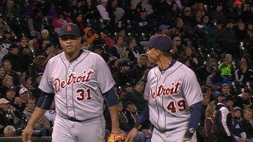 DET@CWS: Simon works eight innings of two-run ball