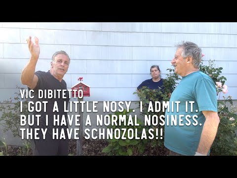 I got a little nosy. I admit it. But I have a normal nosiness. They have schnozolas!!