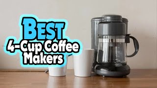 🔶Top 5: Best 4-Cup Coffee Makers In 2023 🏆 [ Best 4-cup Coffee Makers on Amazon ]
