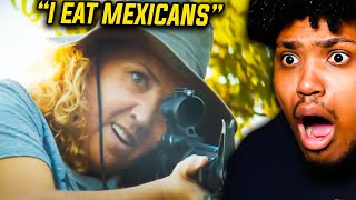 RACIST KAREN HUNTS MEXICANS..