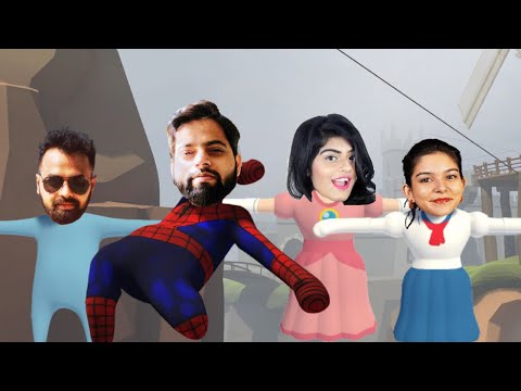 Human Fall Flat with Top Indian Streamers - Human Fall Flat with Top Indian Streamers