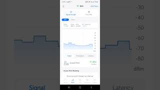 Wifi signal receive level using WIFIMAN mobile APP screenshot 4