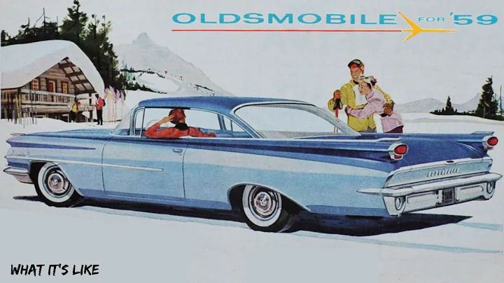 1959 Oldsmobile dynamic 88, introducing linear look ￼