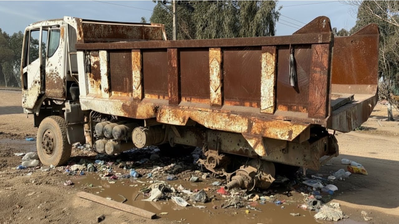 New life for a 20 year old truck - see how it became a modern truck.