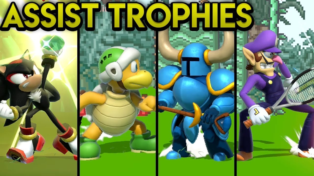 Super Smash Bros. Ultimate - All Assist Trophies 