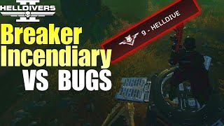 Helldivers 2 - DOT FIXED Breaker Incendiary gameplay (No commentary, Max difficulty, No deaths)