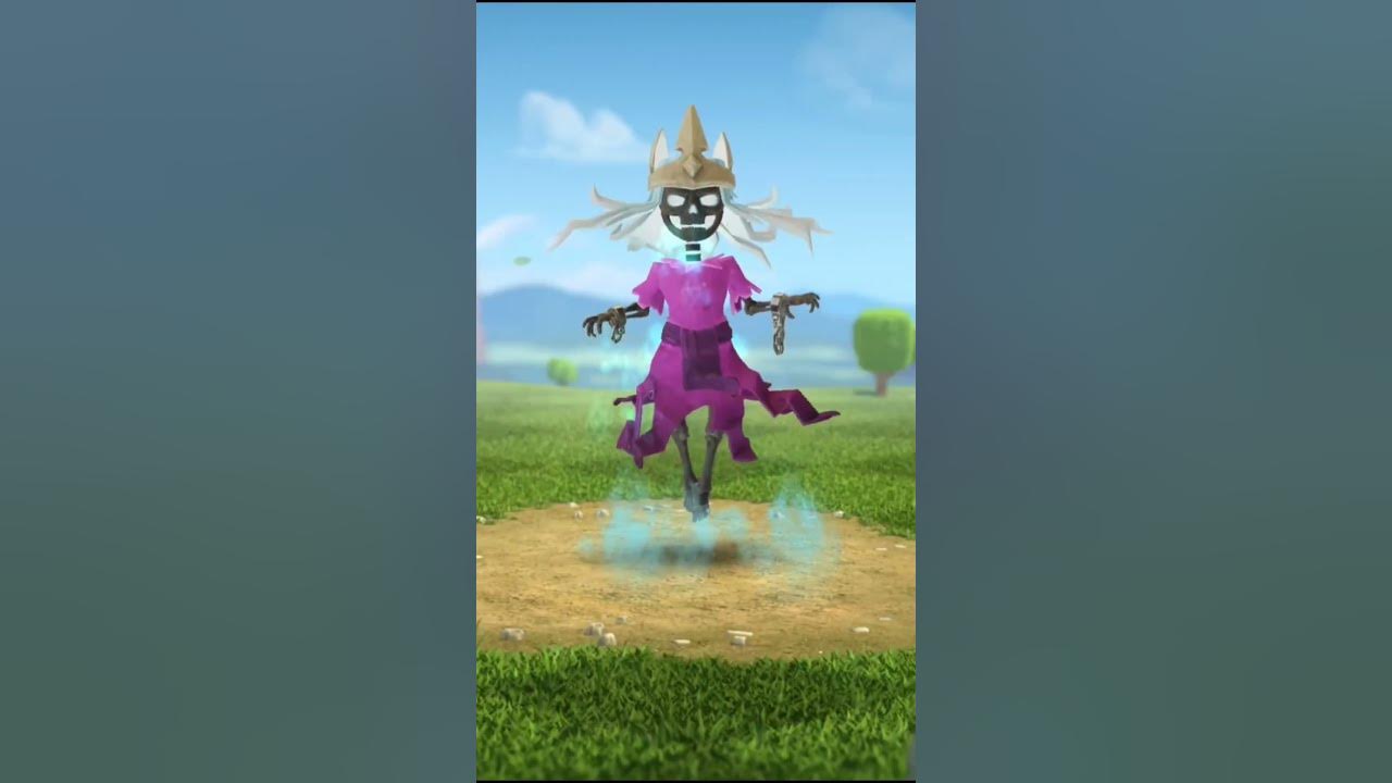 COC Hero Skin Ghost Queen!! Clash of Clans Short