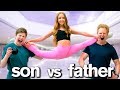 Father vs Son VIRAL PHOTO CHALLENGE ft/ Anna McNulty