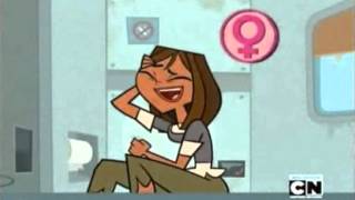 Total Drama Contestants Laughing With A Laughing Diapered Chipmunk