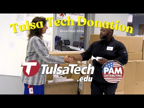 PAM Distributing: Tulsa Technology Center Donation