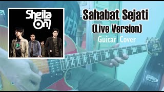 Sheila On 7 - Sahabat Sejati Live version guitar cover l les paul + seymour duncan