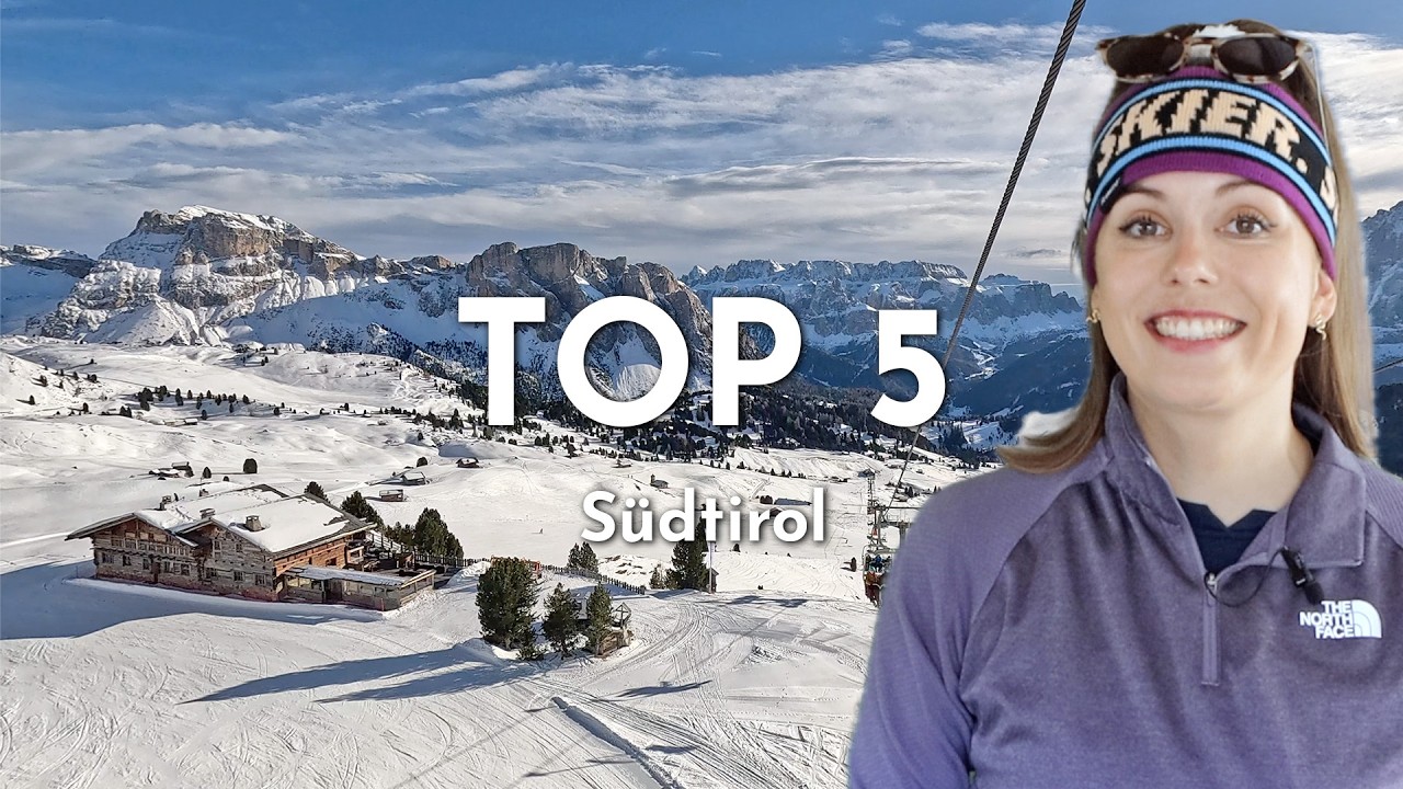 Die 5 besten Skigebiete in Südtirol