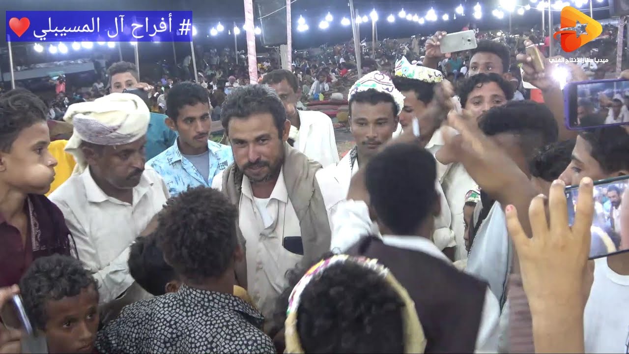 شباب محوى القشيم  ترقص فرحا بزفاف العريس محمد مسيبلي   غناء الفنان أسامه دعبوش