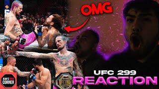 HOW DID HE TAKE THAT KNEE?!? -REACTING TO UFC 299 Sean O'Malley VS Marlon Chito Vera 2