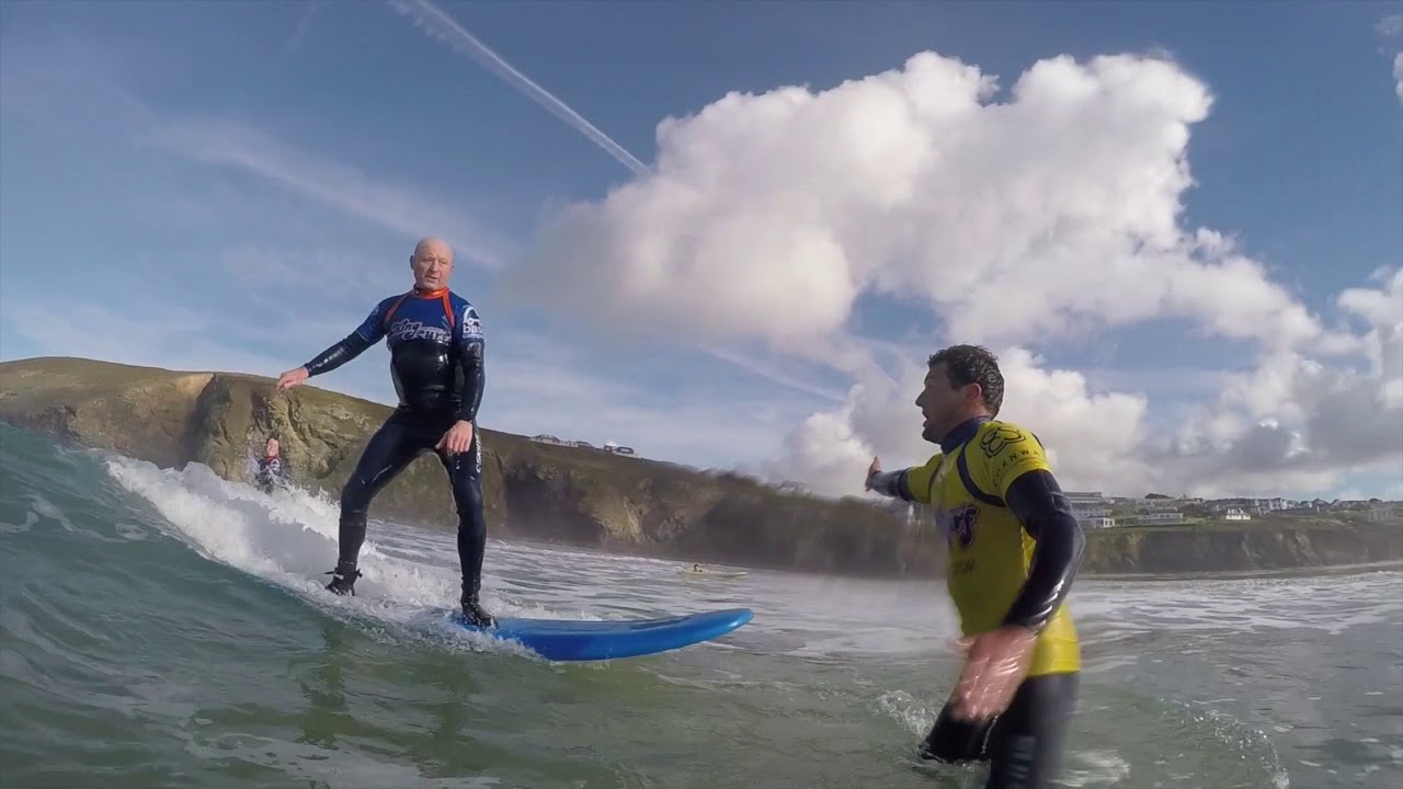 Febuary half term surf lessons YouTube