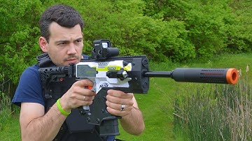 How To Make Your Nerf Gun More Tactical!!! (Nerf Stryfe Kriss Vector Mod)