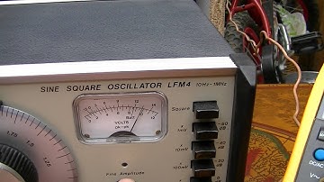 Tuning testla coil with Signal generator and Oscilloscope