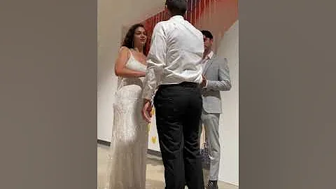 Kristina and Marcelos marriage ceremony