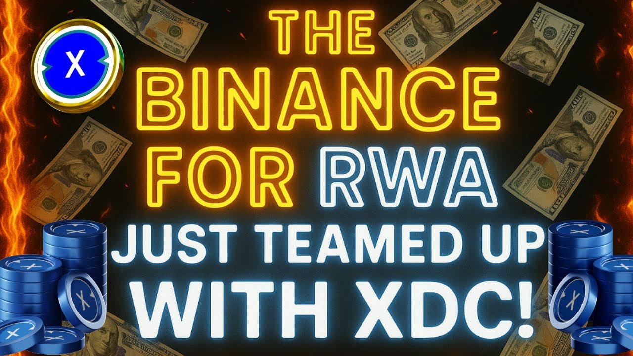 The Binance For RWA Just Teamed Up With XDC! - YouTube