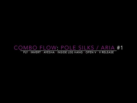 Combo Flow #1: Pole Silks (Dance Tutorial)