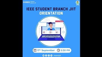 IEEE Student Branch JIIT Orientation 2020