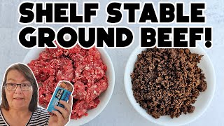 Dehydrate Ground Beef for ShelfStable Meat for Your Pantry