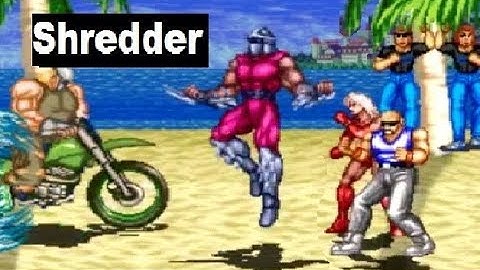 Play as Shredder Fatal Fury Final Plus OpenBor (Full Gameplay)