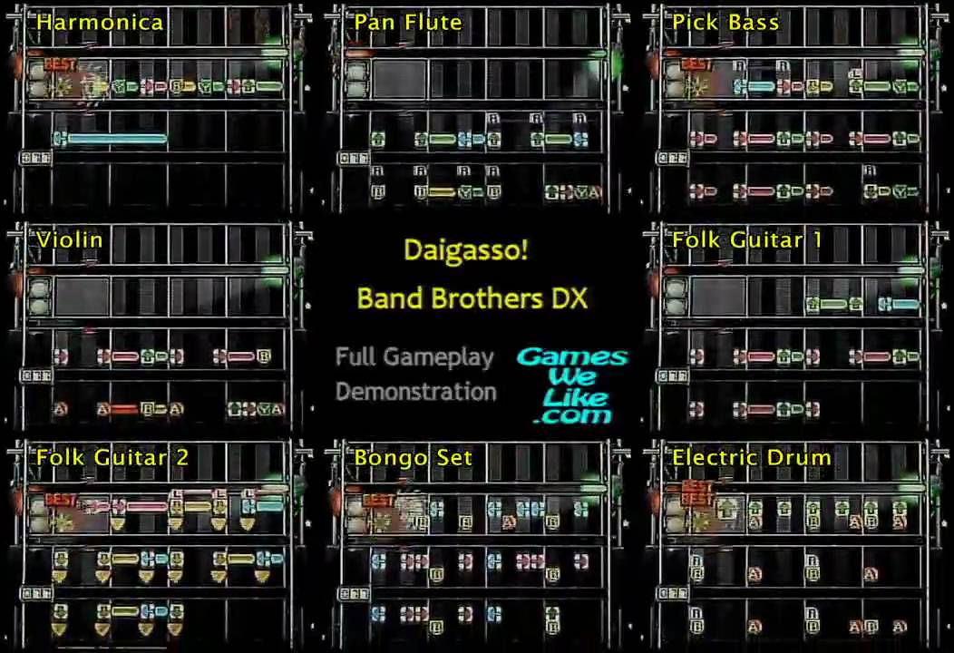 Daigasso! Band Bros. DX 8-part Gameplay Sample - YouTube