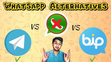 WHATSAPP vs TELEGRAM vs BIP || Whatsapp Alternatives || Whatsapp Vs Telegram Vs Signal || ZK VIBES