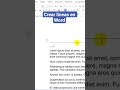 Crear lineas en Word