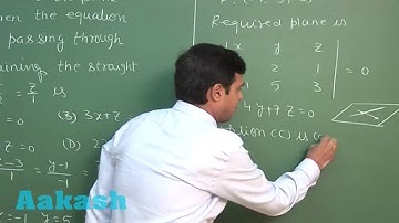 JEE Advanced 2016 Solution Paper-2 Maths [Q. 37-38] By Aakash