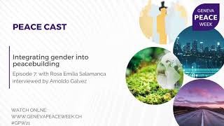 Integrating Gender In Peacebuilding