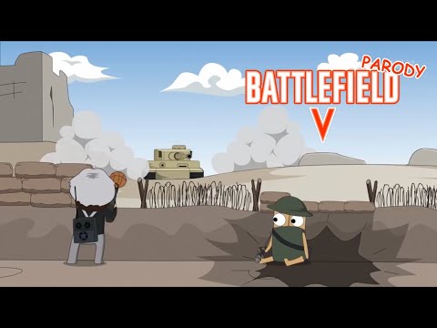 🎥 ★ BATTLEFIELD 5 ★ HAMADA - PARODY ANIMATION