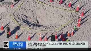 Girl dead, boy hospitalized after being trapped in sand hole in Lauderdale-by-the-Sea