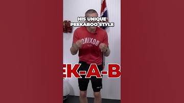 Peekaboo Style-MIKE TYSON #shorts #shortvideo #boxing #miketyson