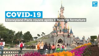 Covid-19 : Disneyland Paris rouvre après 4 mois de fermeture