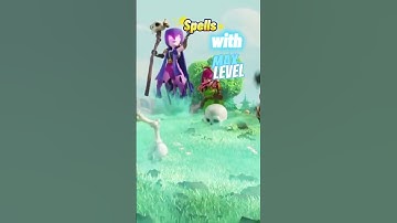 PART 2 - DARK SPELLS and their max levels. #clashofclans #rgclan