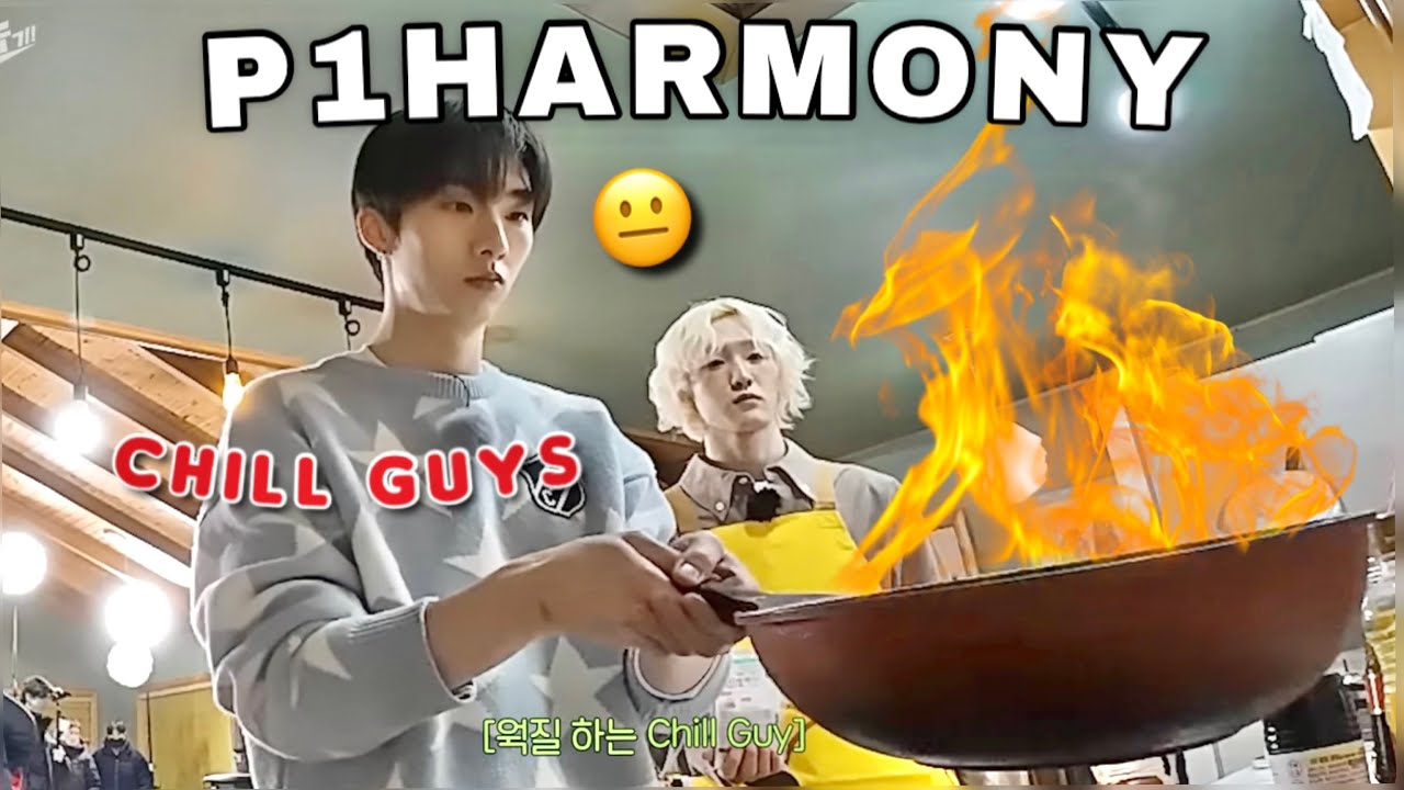 P1harmony can’t catch a break on their vacation for 5 minutes straight