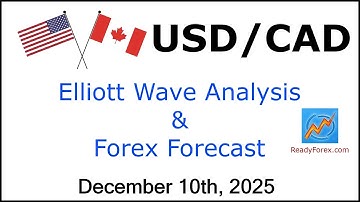 USD CAD Elliott Wave Analysis | Forex Forecast | December 10 2025 | USDCAD Analysis Today