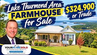 Lake Thurmond Area Farmhouse for Sale