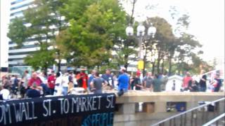 Protesters Camp Out at Philadelphia City Hall