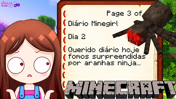 Diário Minegirl - DECORAÇÃO! MAS NÃO TEMOS UM DIA DE PAZ • E6 