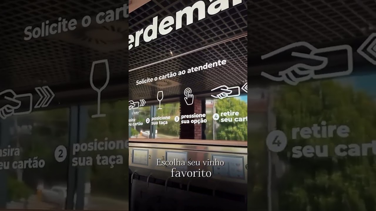 Depoimento em vídeo de Verdemar sobre o dispenser de vinho EZ.Dispenser