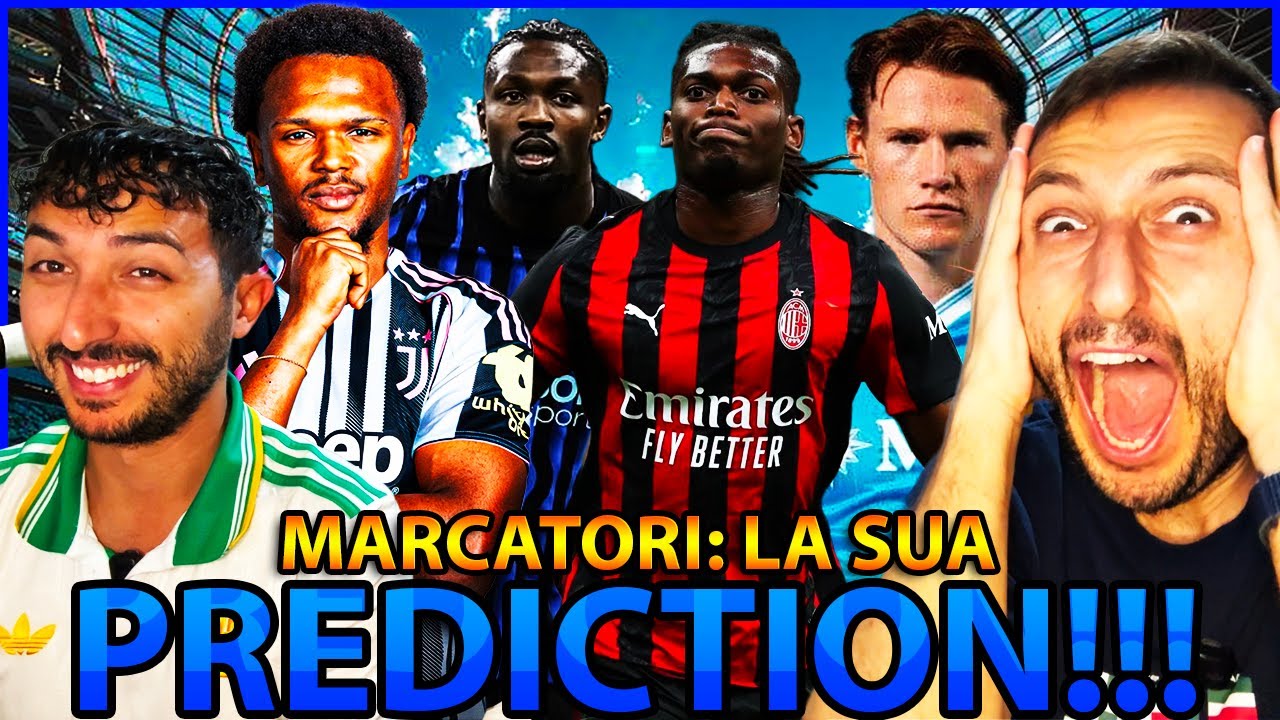 😱🇮🇹⚽ L'ASSURDA PREDICTION DEL "BUON" FABIO SULLA CLASSIFICA MARCATORI DI SERIE A 2025/26‼️🤔