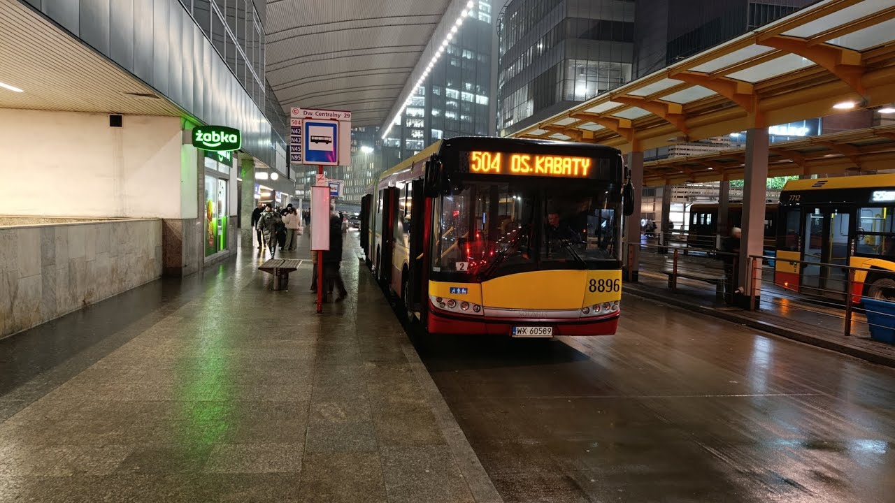 Solaris Urbino 18 III #8896 [🚍 504] MZA Warszawa