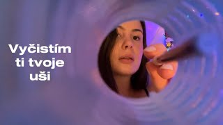 ASMR Cleaning Your Ears 🦻I Visual Triggers I ASMR CZ 💜